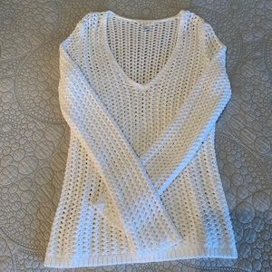 Ann Taylor LOFT White Spring/Summer Sweater - Sz S